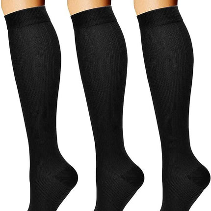 3 pairs of series cross-border sports compression socks stockings calf socks compression socks jump rope elastic socks riding socks