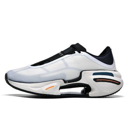 Cross-border explosions middle school students running shoes 2025 new ultra-light shock absorption professional running shoes men's breathable shoes non-slip