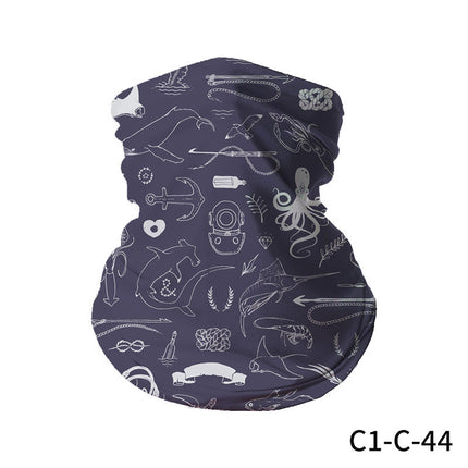 Outdoor Seamless Versatile Magic Headscarf for Men and Women, Cycling Mask, Neck Gaiter, Windproof Neck Scarf, Summer Sun Protection, Quick-Drying