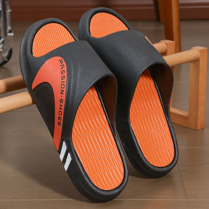 Slippers Men's Casual Summer Outer Wear Sports Non-slip Odor Deodorant Slip-on Feeling Men's Sandals and Slippers Open Toe Platform Beach Shoes