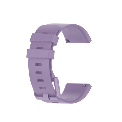 For Fitbit Versa/Versa 2/VersaLiteSE monochrome silicone color buckle strap replacement wristband