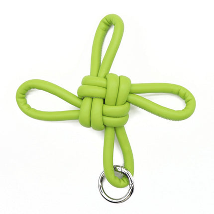 New Hand-woven Ruyi Knot Keychain Chinese Knot Car Bag Hanging Chain Accessories Keychain Hanging Ornaments
