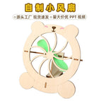Homemade electric fan