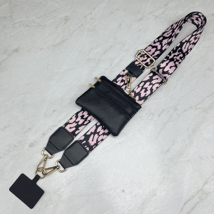 Colorful adjustable mobile phone lanyard slung rope mobile phone rope mobile phone chain rope outdoor anti-lost phone rope single shoulder strap