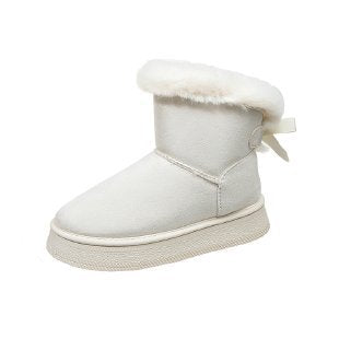 Northeast Thick-Soled Cold-Resistant Snow Boots for Women 2025 New Winter Fleece-Lined Thickeneded Waterproof Anti-Slip Arctic Outdoor Boots 42