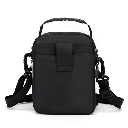 New Water-Repellent Nylon Cloth Men's Bag Outdoor Travel Shoulder Crossbody Bag Simple Casual Waist Bag Street Small Bag