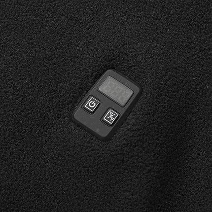 Fleece Heating Jacket Cross-border Winter Intelligent Electric Heating Constant Temperature Warm with Display Screen Fleece Men's Heating Clothing