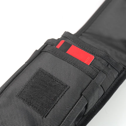Mobile Phone Waist Bag 6.3 Inch Flip Hanging Waist Mobile Phone Bag Portable Middle-aged and Elderly Men's Casual Belt Hanging Waist Bag