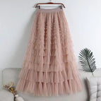 Pink / M (skirt length 85cm)