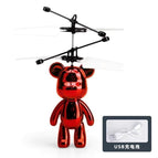 Violent bear induction aircraft electroplated red