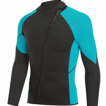 Cross-border Split 3mm Diving Suit Cold-proof Surfing Long Sleeve Sun-proof Snorkeling Surfing Jellyfish Suit Cold-proof Warm Swimsuit