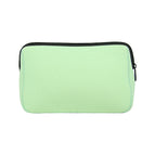 T-shaped cosmetic bag-pistachio green