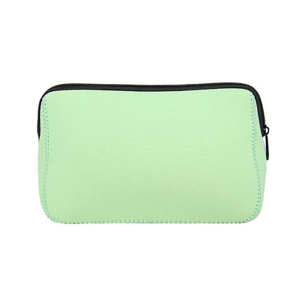 Diving Material Mobile Phone Earphone Small Item Storage Bag with Zipper, Portable Toiletry and Makeup Bag, Three-Dimensional Non-Collapsible Small Size