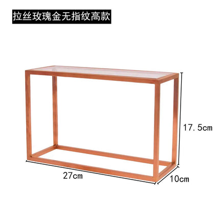 Clothing Store, Shoe Store, and Bag Display Props, High and Low Models, Stainless Steel Shoe and Bag Display Racks, Hot-Selling Cross-Border Items
