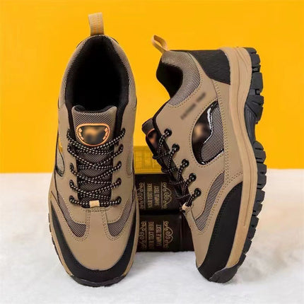 Outdoor Hiking Shoes Spring Men's Hiking Lightweight Casual Sports Shoes Dad Shoes Construction Site Men's Shoes Labor Protection Shoes Wholesale