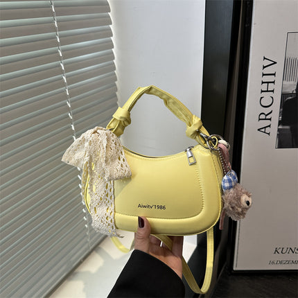 Simple and Stylish Korean-Style Handbag 2025 Summer New Small Square Bag for Women, Casual and Fresh Single Shoulder Crossbody Bag