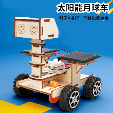 Children's science and technology diy handmade small solar series solar toy car physical model scientific experiment