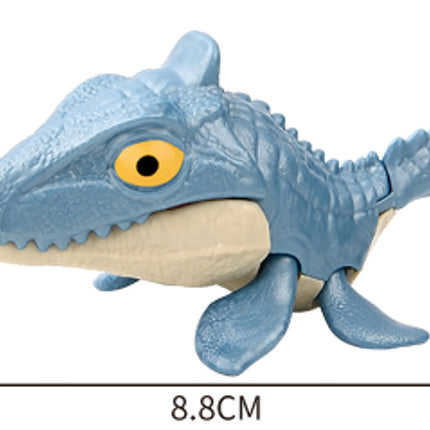 Cross-border Hot Finger-biting Dinosaur Toy Finger-biting Dinosaur Pterosaur Model Joint Movable Mini Dinosaur Gashapon Machine