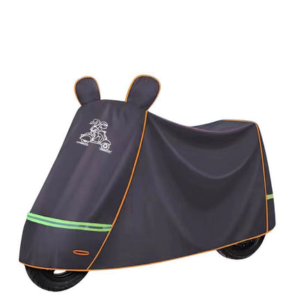 Full Car Cover, Enlarged and Thickened, Sun Protection, Ultra-Durable Electric Car Cover, Battery Car Rain Cover, Scooter Sun Protection