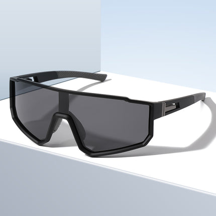 New European and American Style Large-Frame Outdoor Sports Glasses for Men and Women, Mountaineering Fashion Cycling Goggles, Sunglasses, Cycling Sunglasses
