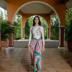 White pink skirt / One size fits all