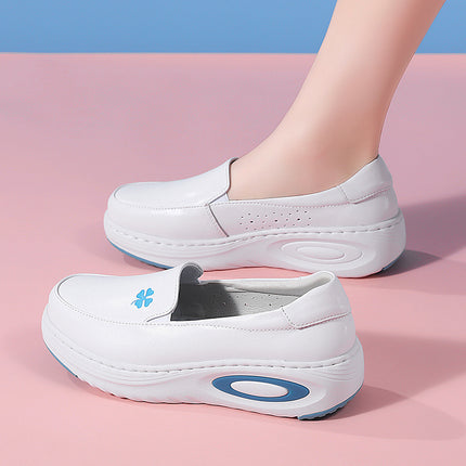 Nurse Shoes for Women, Summer Non-Slip Thick-Soled Casual Soft-Soled Shoes That Are Comfortable and Breathable for Medical Work, in Stock for Dropshipping