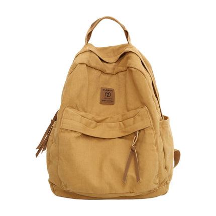 Schoolbags for Men and Women, Backpacks for Middle and High School Students, Travel Lightweight Backpacks, Large-Capacity Casual Canvas Travel Bags
