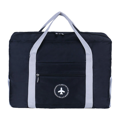 Thickened Round-Label Luggage Bag That Can Be Used as a Trolley Case, Foldable Travel Bag, Airplane Bag, Moving Packing Bag, and Clothing Storage Bag