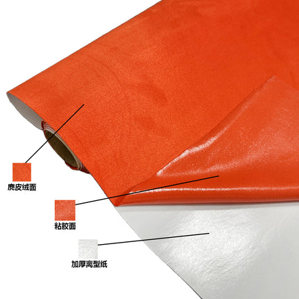 Fur self-adhesive leather factory direct adhesive suede home car scene modification layout suede