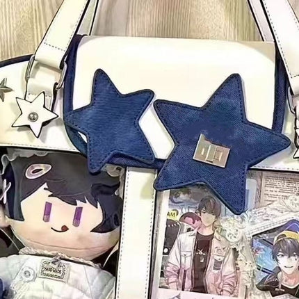 Original design girl's original design baby valley dual-purpose slung Joker pain bag can hold 20cm doll shoulder bag