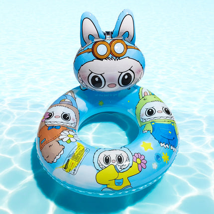 2026 New Model Children's Swimming Ring, Inflatable Thickened Swim Ring for Babies and Kids, Boys and Girls Water Park Underarm Float Ring