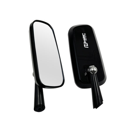 CNC aluminum rearview mirror electric motorcycle modification universal rearview mirror blue mirror anti-glare