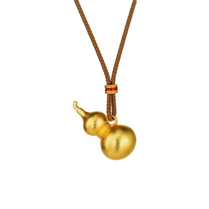 Gold-Plated Necklace for Women, Vintage Fashion Versatile Pendant with a High-End Design Sweater Chain Clothing Accessory