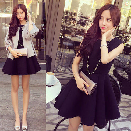 plus size women's clothing 2023 spring and summer new two-piece women's beaded coat long slim dress suit tide
