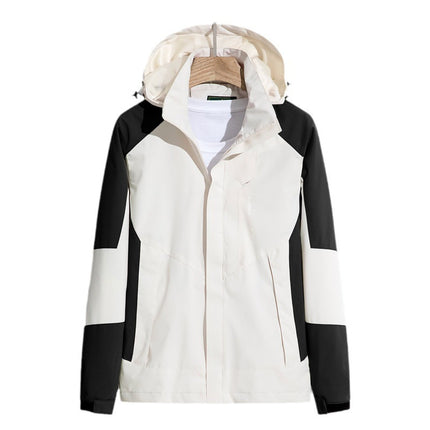 Factory Direct couple outdoor leisure jacket jacket Men's Outdoor color matching waterproof windproof jacket jacket New