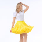 Yellow super puffy style / One Size