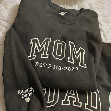 Photo Embroidery Personalized Custom Holiday Gifts Ready-To-Wear Embroidered T-Shirts Sweatshirts Hoodies Embroidery