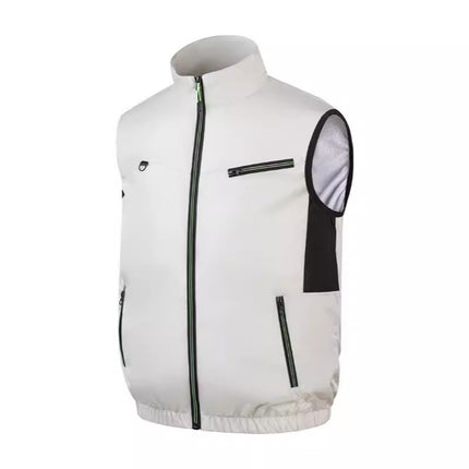 New sleeveless fan clothing air conditioning clothing summer outdoor heatstroke cooling clothes with fan Japan and South Korea cross-border wholesale