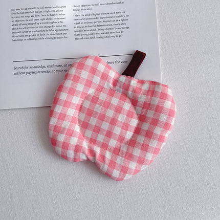 Meizuo Elements Korean-Style Ins-Style Apple Quilted Coasters Fabric Tea Coasters Cute Anti-Scalding Mats Factory Direct Sale