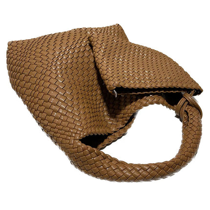 Amazon Explosions Large Capacity Tote Bag Summer High-end Sense Niche Portable Woven Bag Vegetable Basket Bag for Women