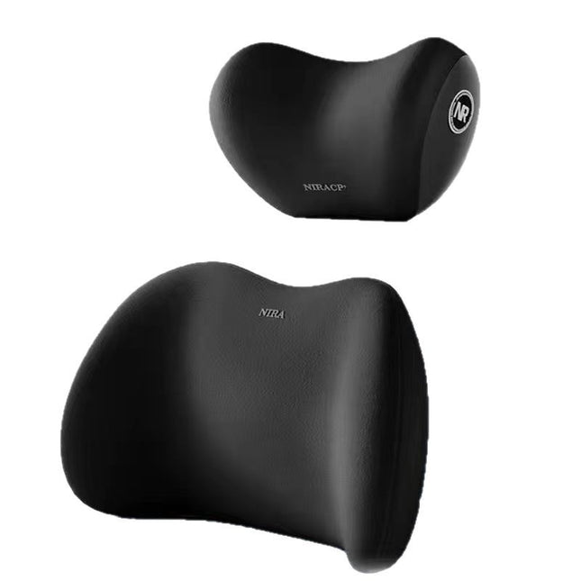 Car Lumbar Headrest Neck Pillow Waist Protection Car Cushion Seat Car Backrest Pillow Lumbar Support Driving Lumbar Support