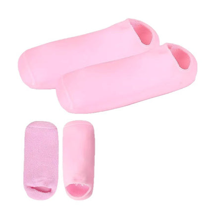 Cross-Border Gel Foot Mask, Foot Mask, Socks, Exfoliating Calluses, Feet, Heels, Whitening, Moisturizing Care, Silicone Socks