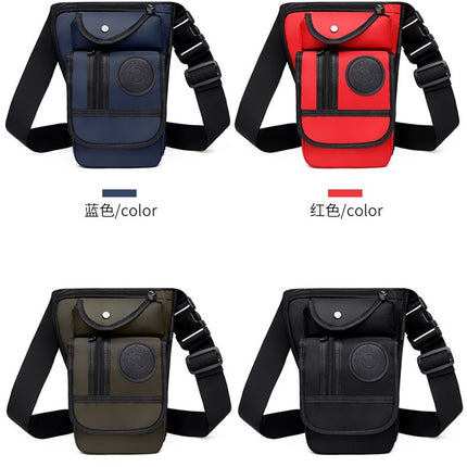 Motorcycle Riding Leg Bag Waist Bag Men's and Women's Knight Motorcycle Waterproof Outdoor Sports Running Multifunctional Crossbody Bag Trendy