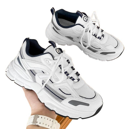 Summer Men's Shoes 2025 New Breathable Mesh Student Sports Leisure Running Deodorant Teen Torre Trendy Shoes