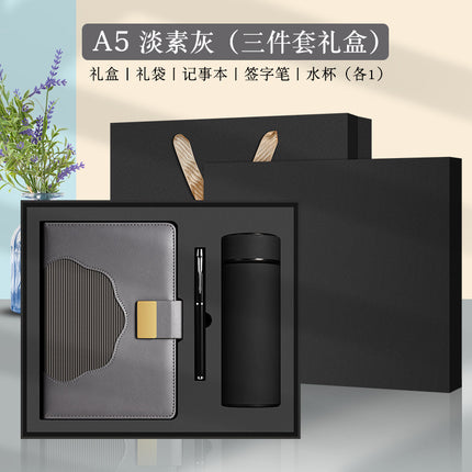 The new a5 business notebook sub-suit can be customized logo high value enterprise activities hand gift box