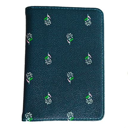 Small Fresh Passport Bag Pu Pickup Bag Document Bag Portable Travel Ticket Holder Cute Short Card Holder