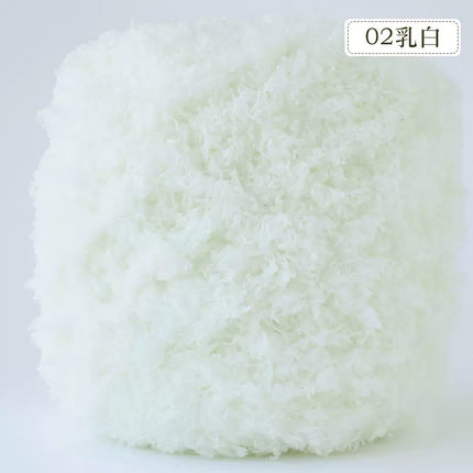3 strands of coral fleece baby scarf coarse wool hand woven towel line baby sweater in stock wholesale