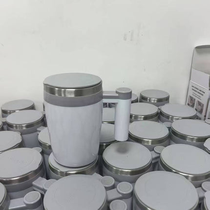 Electric Mixing Cup Lazy Water Cup Portable Electric Magnetic Rotating Automatic Coffee Cup Soybean Milk Cup Stainless Steel