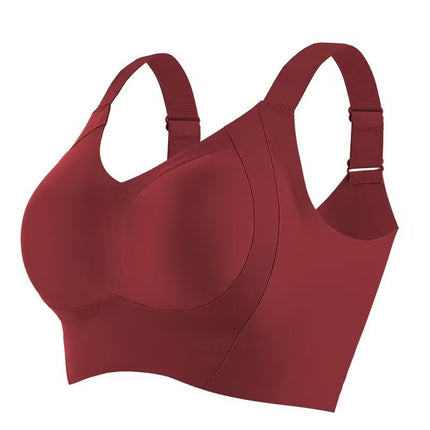 plus size Adjustable Upper-support Underwear Anti-sagging Large Chest Small Bra Full Cup Non-marking Comfortable Bra