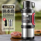 Large capacity / Steel color 3200ml